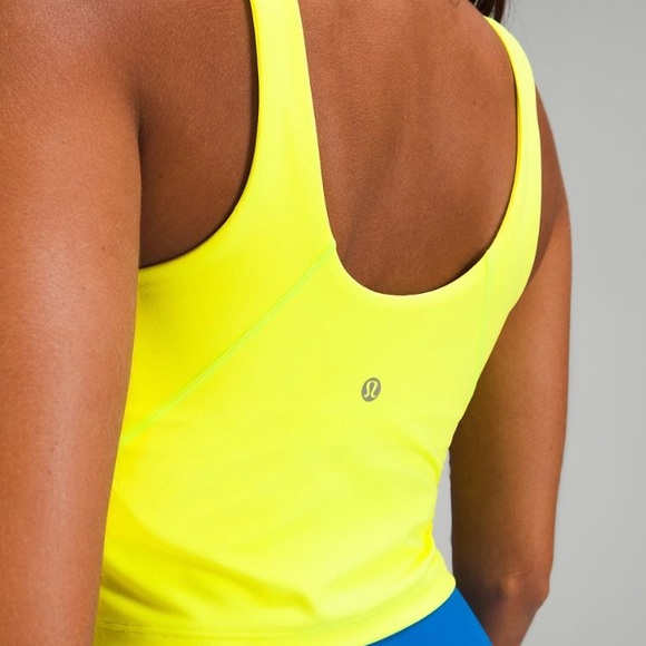 🍋 Lululemon Align Tank Electric Lemon Yellow 6 - Picture 4 of 10